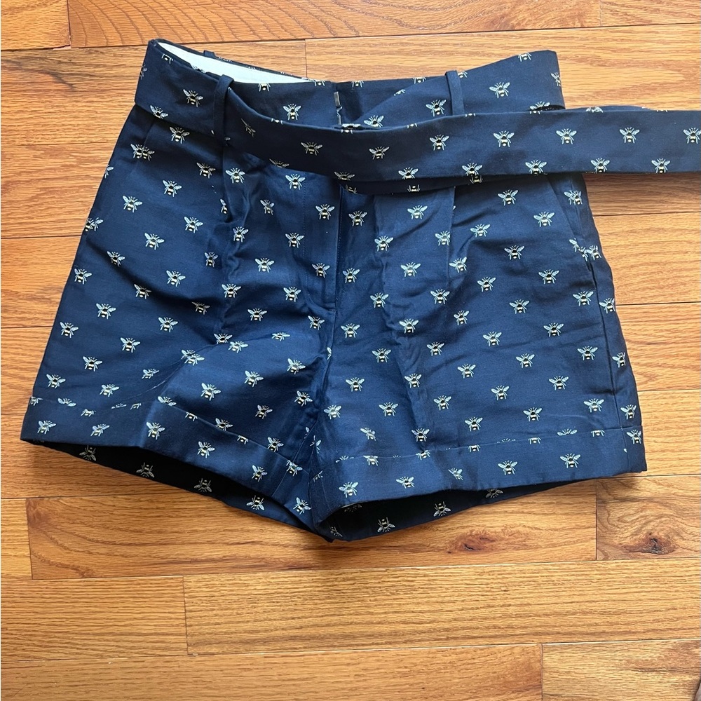 J crew dressy belted shorts